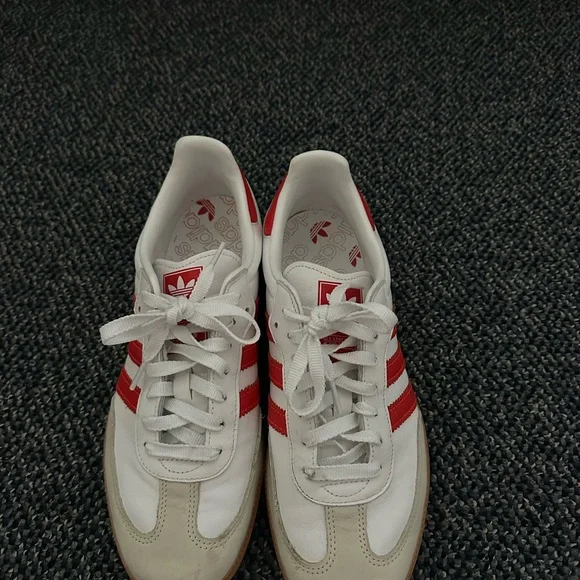 Adidas White and Red Sneakers ( women) - Picture 5 of 10